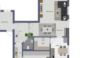 Moderne 3-Zimmer-Wohnung mit Dachterrasse in begehrter Lage von Oldenburg-Bloherfelde zu verkaufen! – Die vollständige Adresse der Immobilie erhältst du vom Anbieter., 26129 Haarentor, Oldenburg (Oldenburg) – Vorschaubild 2