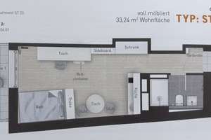Modernes Studentenapartment mit 2 Dachterrassen – 13357 Gesundbrunnen, Berlin – Vorschaubild 7