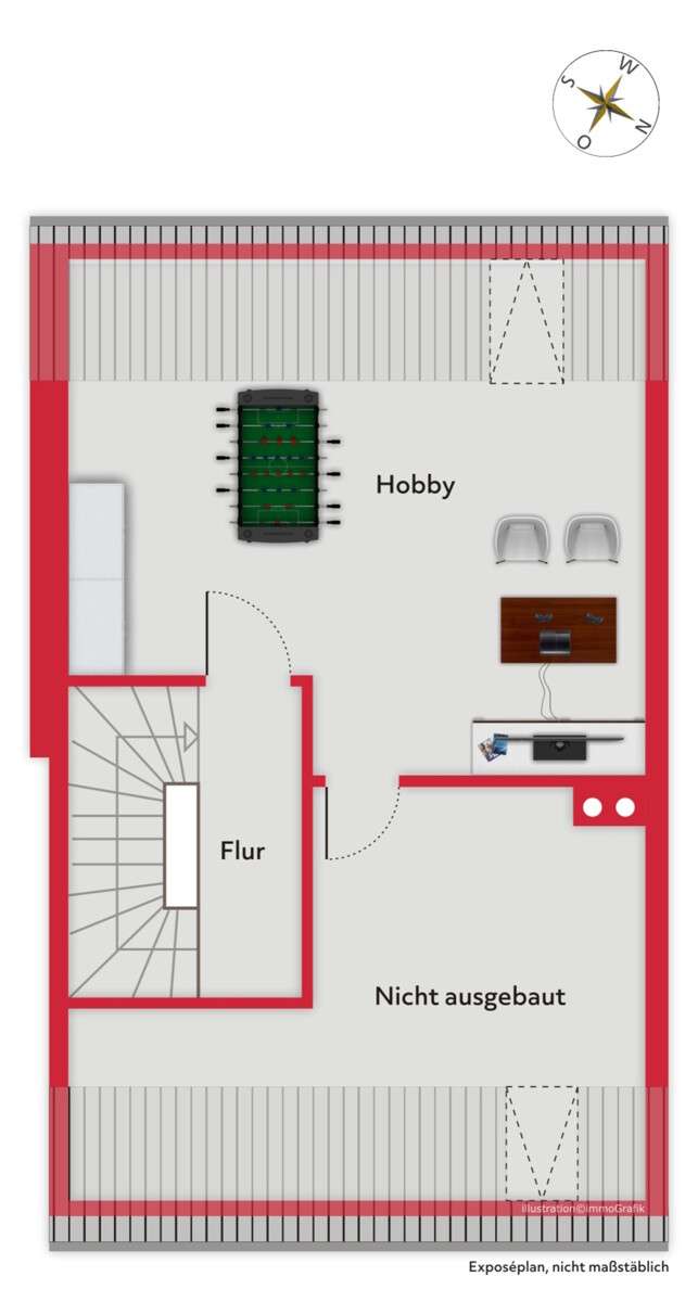 Grundriss Dachgeschoss