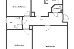 Top Lage, top Zustand, sofort frei – Ihre Chance in Augsburg ! Kaufen, direkt einziehen – Sanderstraße 2, 86161 Wolfram-und Herrenbachviertel, Augsburg – Vorschaubild 15