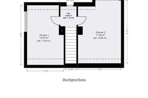 Ein Grundstück, zwei Perspektiven - Doppelhaushälfte  mit 804m² Baugrundstück – 28755 Aumund-Hammersbeck, Bremen – Vorschaubild 15