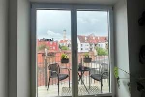 Ruhige, schöne 4-Zimmer-Wohnung in der Innenstadt mit Balkon und tollem Ausblick – Predigerberg 20, 86150 Lechviertel, östl. Ulrichsviertel, Augsburg – Vorschaubild 2
