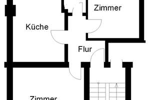 Schöne 2-Zimmer-Erdgeschoss-Wohnung mit neuem Duschbad! – Am Vogelsang 12, 49088 Sonnenhügel, Osnabrück – Vorschaubild 2