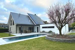 Modernes Einfamilienhaus mit traumhaftem Pool – Die vollständige Adresse der Immobilie erhältst du vom Anbieter., 49086 Widukindland, Osnabrück – Vorschaubild 3