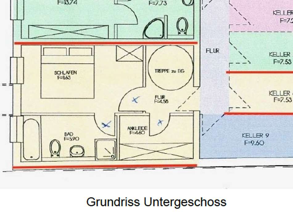 Grundriss UG