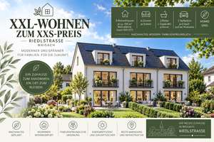 BESTES MAISACH: XXL-Wohnen zum XXS-Preis: großz., gepl. RMH, KfW40 QNG, ab € 505k (schlüsselfertig!)