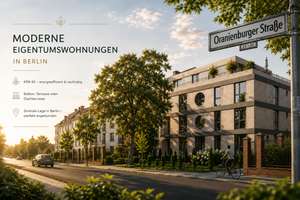 Über den Dächern von Wittenau – großzügige 2-Zimmer-Wohnung mit ca. 29 m² Dachterrasse | KfW 40