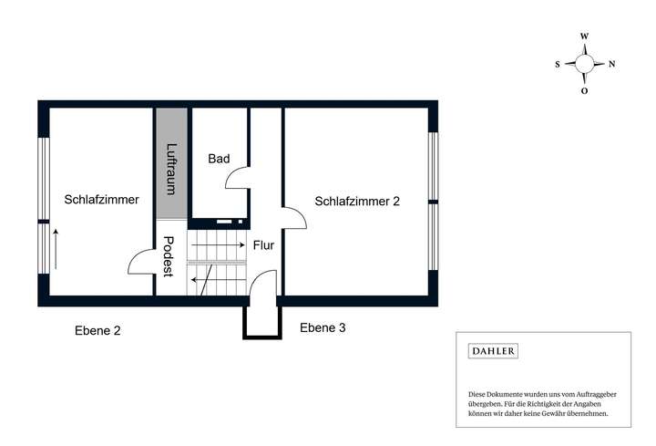 Grundriss Ebene 2 u. 3