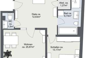 Endlich Marienthal! Vermietete 3 Zimmer-Wohnung mit TG-Platz – Die vollständige Adresse der Immobilie erhältst du vom Anbieter., 22041 Wandsbek (Ortsteil), Hamburg – Vorschaubild 8