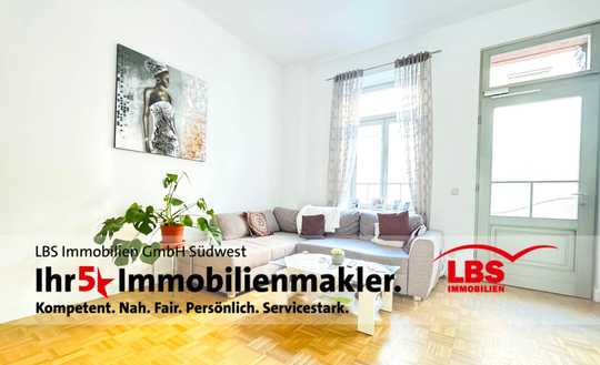 Charmante 2 ZKB-Erdgeschosswohnung mit Terrasse & einem kleinen Gartenanteil - LU-Hemshof!