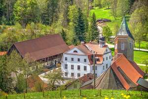 Historisches Juwel im Herzen des Allgäus: Das Kulturdenkmal-Ensemble „Haus Tanne“ – Die vollständige Adresse der Immobilie erhältst du vom Anbieter., 88316 Isny im Allgäu – Vorschaubild 1