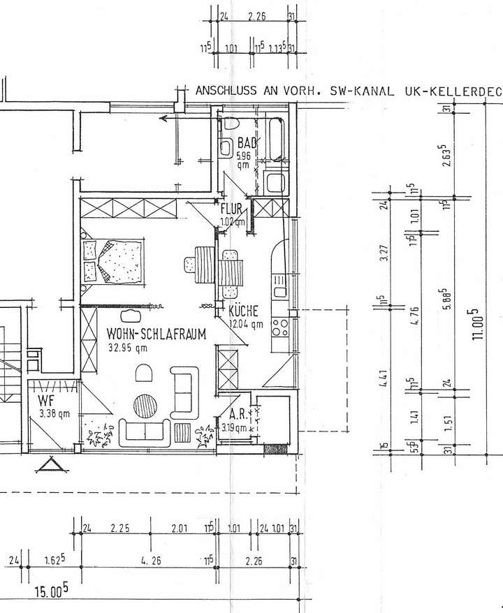 Grundriss EG rechts, Whg. 2