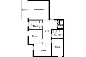 Platz für Familien - 4-Zimmer-Eigentumswohnung mit TG-Stellplatz und Balkon in Lannesdorf  – Die vollständige Adresse der Immobilie erhältst du vom Anbieter., 53179 Lannesdorf, Bonn – Vorschaubild 12