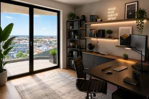 LEBEN über den Dächern im Phil Tower // 16. OG – Huyssenallee 60, 45128 Südviertel, Essen – Vorschaubild 11