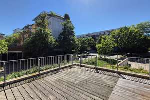 Helles modernes 2 Zimmer-Loft mit großer Sonnen-Terrasse