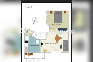 Tauschwohnung: Stuttgart-Mitte: Gemütliche 2-Zimmer-Wohnung