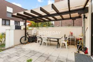 Abendsonne auf der Dachterrasse mit Fernblick: großzügig modernisiertes RMH mit Garten & Garage – Die vollständige Adresse der Immobilie erhältst du vom Anbieter., 69126 Boxberg, Heidelberg – Vorschaubild 6