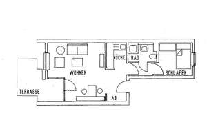 Hübsche gemütliche 1,5-R-EG-Whg- Dusche Terrasse! – Amaryllenweg 13a, 1259 Niedersedlitz, Dresden – Vorschaubild 3