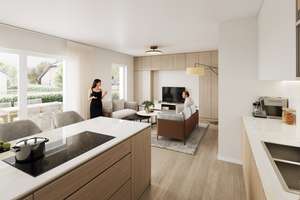 Gehobene barrierefreie 3-Zimmer-Wohnung im Grünen in Düren-Hoven – Wechselsaat 53b, 52353 Hoven, Düren – Vorschaubild 3