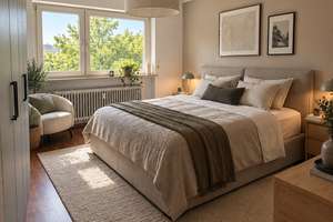 Sonnenlage in Sachsenhausen – attraktive 3-Zimmer-Wohnung mit BLK, zusätzlicher Nebenfläche & Garage – 60598 Sachsenhausen-Süd, Frankfurt am Main – Vorschaubild 5