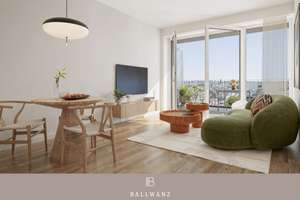 Geräumige 2-Zimmer-Wohnung in der 15. Etage