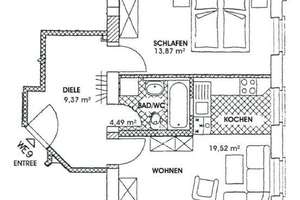 Kleine 2-Zimmer Wohnung in bester Wohnlage – Salzstraße 63, 9113 Schloßchemnitz, Chemnitz – Vorschaubild 2