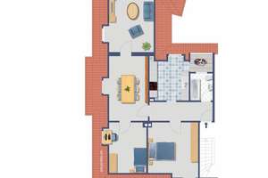 Für Liebhaber von Altbauwohnungen mit Charme - 4-Raum-Wohnung mit Loggia im Zooviertel – Heimatplan 11, 42117 Elberfeld West, Wuppertal – Vorschaubild 13