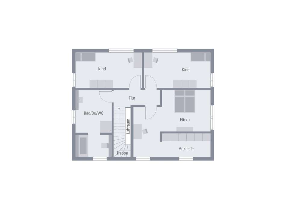 Grundriss Dachgeschoss