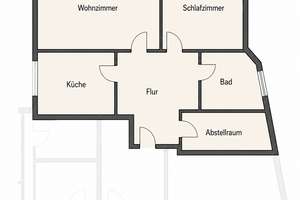 Barrierefrei erreichbare 2-Zimmer-Eigentumswohnung mit Stellplatz in Bad Liebenstein – Die vollständige Adresse der Immobilie erhältst du vom Anbieter., 36448 Bad Liebenstein – Vorschaubild 18