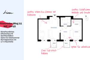 Sonnen-Wohnung im 3. OG mit 2 Balkonen im Dreiländereck – Hüttenroder Weg 11, 12059 Neukölln (Ortsteil), Berlin – Vorschaubild 16