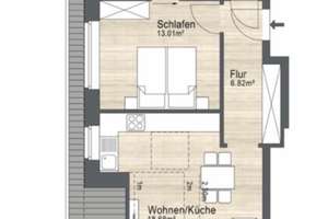 Neubau Single-Wohnung mit Balkon in MS-Mauritz – Die vollständige Adresse der Immobilie erhältst du vom Anbieter., 48155 Mauritz-Ost, Münster – Vorschaubild 3