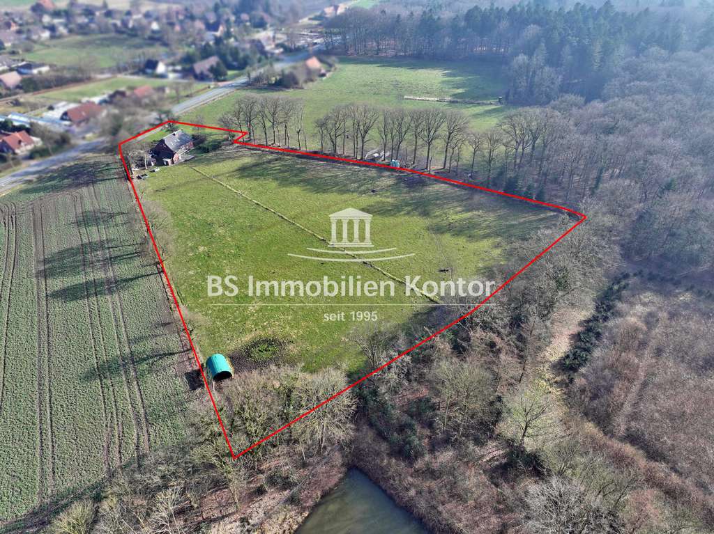 Immobilie in Stedesdorf - Esens! Einfamilienhaus auf einem 18.000qm gr. Grundstück in Alleinlage! - Bild 3