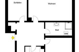 Frisch renovierte Dreizimmerwohnung mit Südbalkon und Garage im inneren Westen – Prüfeninger Straße 45A, 93049 Westenviertel, Regensburg – Vorschaubild 15