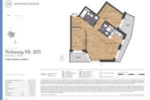 Stadtblick, 3-Zimmer, Neubau, 2xLoggia – Die vollständige Adresse der Immobilie erhältst du vom Anbieter., 81825 Josephsburg, München – Vorschaubild 36