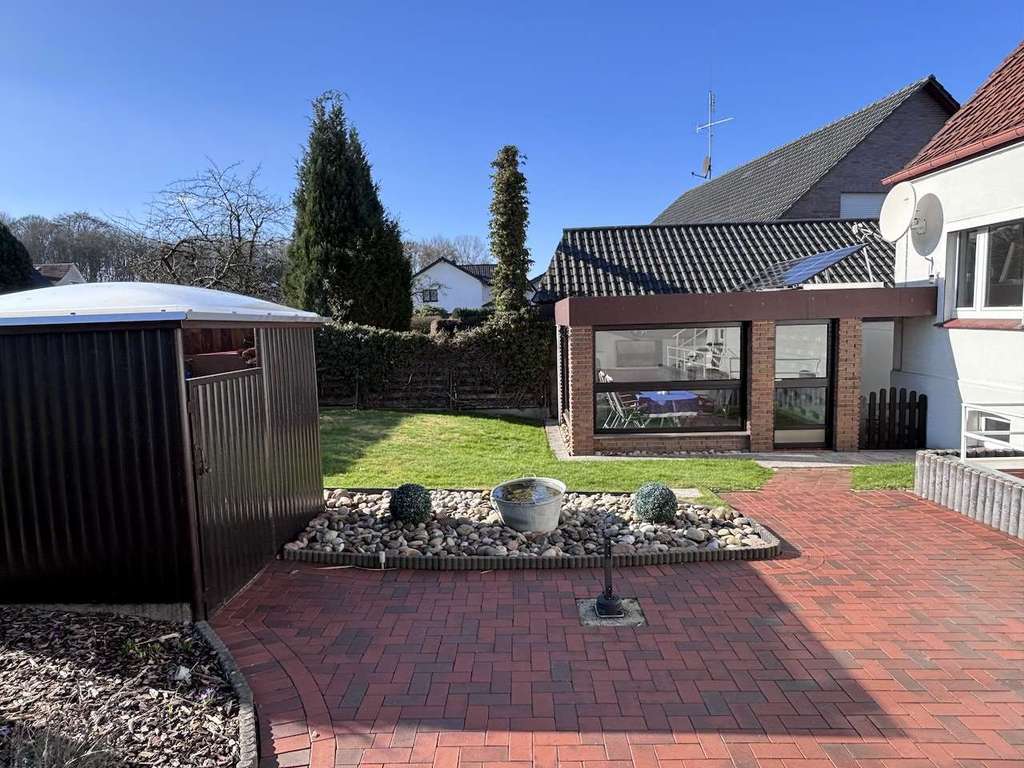 Immobilie in Kirchlengern - Gepflegtes Einfamilienhaus in ruhiger Lage von Stift Quernheim -- zzgl. Bauplatz - Bild 3