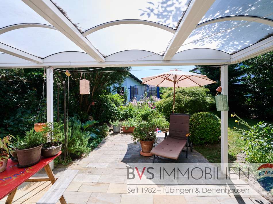 Überdachte Terrasse