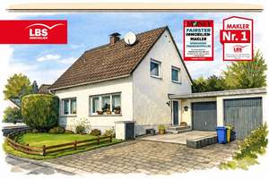 Einfamilienhaus mit Garten und Doppelgarage in ruhiger Lage – Die vollständige Adresse der Immobilie erhältst du vom Anbieter., 42655 Solingen-Mitte, Solingen – Vorschaubild 1