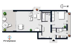 FIRSTPLACE - Helle 2-3-Zimmer-Wohnung mit Süd-Terrasse in begehrter Lage Gern / Nymphenburg – Die vollständige Adresse der Immobilie erhältst du vom Anbieter., 80638 Neuhausen, München – Vorschaubild 15