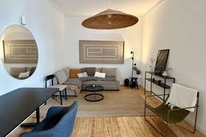 Savignyplatz on  your doorstep.   Move in ready.