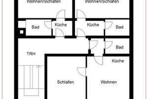 11-Familienhaus mit separatem Gewerbeteil in Karlsruhe – Die vollständige Adresse der Immobilie erhältst du vom Anbieter., 76137 Südstadt, Karlsruhe – Vorschaubild 3