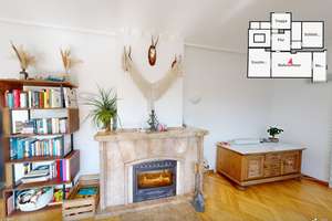 Traumhafte Lage und Ausblick! Altbauwohnung mit 3-Zimmerwohnung mit großem Balkon und Wintergarten – Die vollständige Adresse der Immobilie erhältst du vom Anbieter., 75173 Südweststadt, Pforzheim – Vorschaubild 3