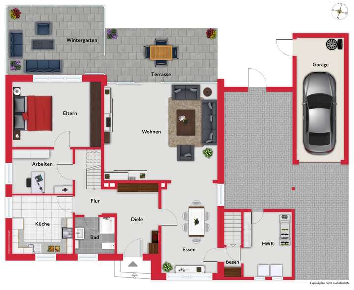 Grundriss Erdgeschoss