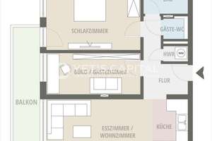 MODERNES ZUHAUSE MIT GROßEM WESTBALKON IM KÖLNER SÜDEN - WOHNKOMFORT MIT AUFZUG & GÄSTE-WC – Die vollständige Adresse der Immobilie erhältst du vom Anbieter., 50968 Marienburg, Köln – Vorschaubild 20