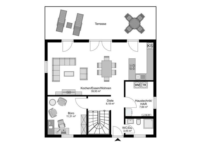 Grundriss EG