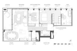Einzigartige Aussicht- 3,5-Zi. Wohnung im Stuttgarter Tor – Unter den Linden 4, 72762 Reutlingen-Mitte, Reutlingen – Vorschaubild 11