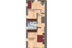 Hausgefühl auf zwei Etagen - Maisonette mit eigenem Eingang mitten in Nürnberg – Die vollständige Adresse der Immobilie erhältst du vom Anbieter., 90419 Himpfelshof, Nürnberg – Vorschaubild 6