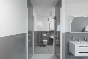 MEGA DG WE, 10 m² Balkon, Erdwärme, FBH, Tageslichtbad, Pkw-Stellpl, – 9212 Limbach-Oberfrohna – Vorschaubild 10