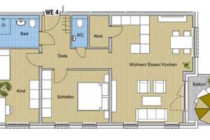 3 Zimmer, Balkon, Aufzug – Baujahr 2021 mit Tiefgarage in Hürth-Efferen – Die vollständige Adresse der Immobilie erhältst du vom Anbieter., 50354 Hürth – Vorschaubild 22