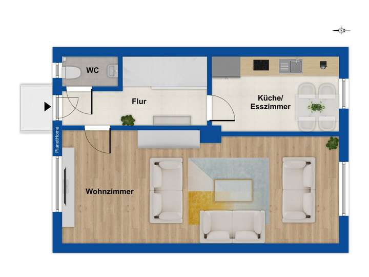 Grundriss Erdgeschoss