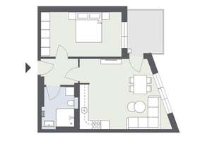 O-Quartier. Hochwertige 2-Zimmer-Wohnung mit Balkon in Solingen-Ohligs. – Die vollständige Adresse der Immobilie erhältst du vom Anbieter., 42697 Ohligs/Aufderhöhe/Merscheid, Solingen – Vorschaubild 10